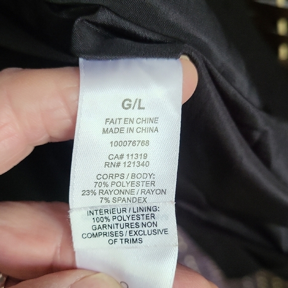 Dynamite Black Jacket with Gold Details - Picture 6 of 7